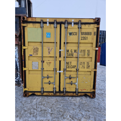 Kontener morski 20'DV używany